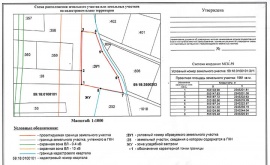 Схема расположения земельного участка Кадастровые работы в Дубовском районе